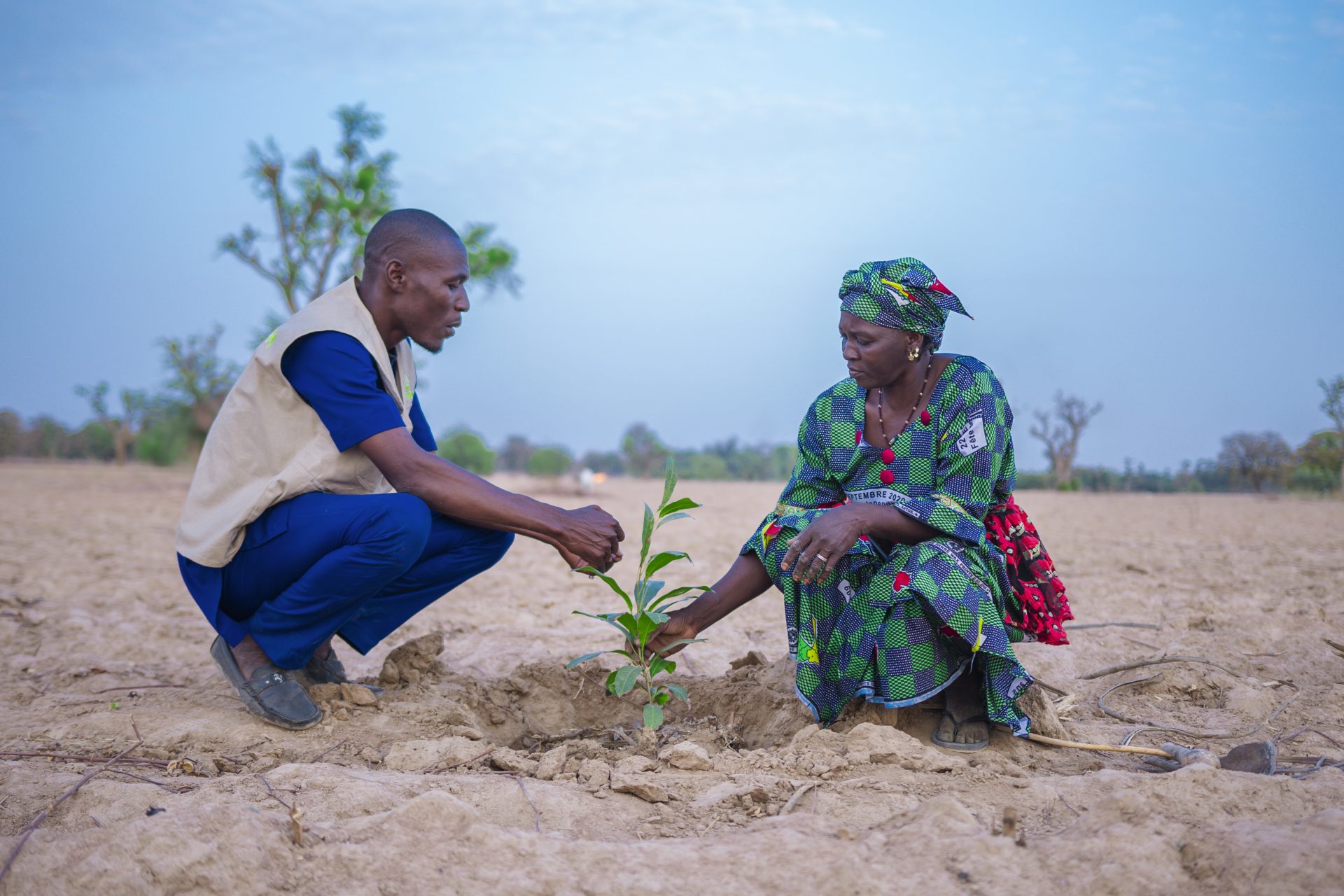 Djelika, landbruger i Bana, Mali.
