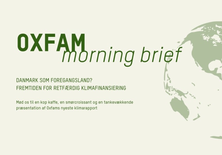 Oxfam Danmark Morning Brief november 2024