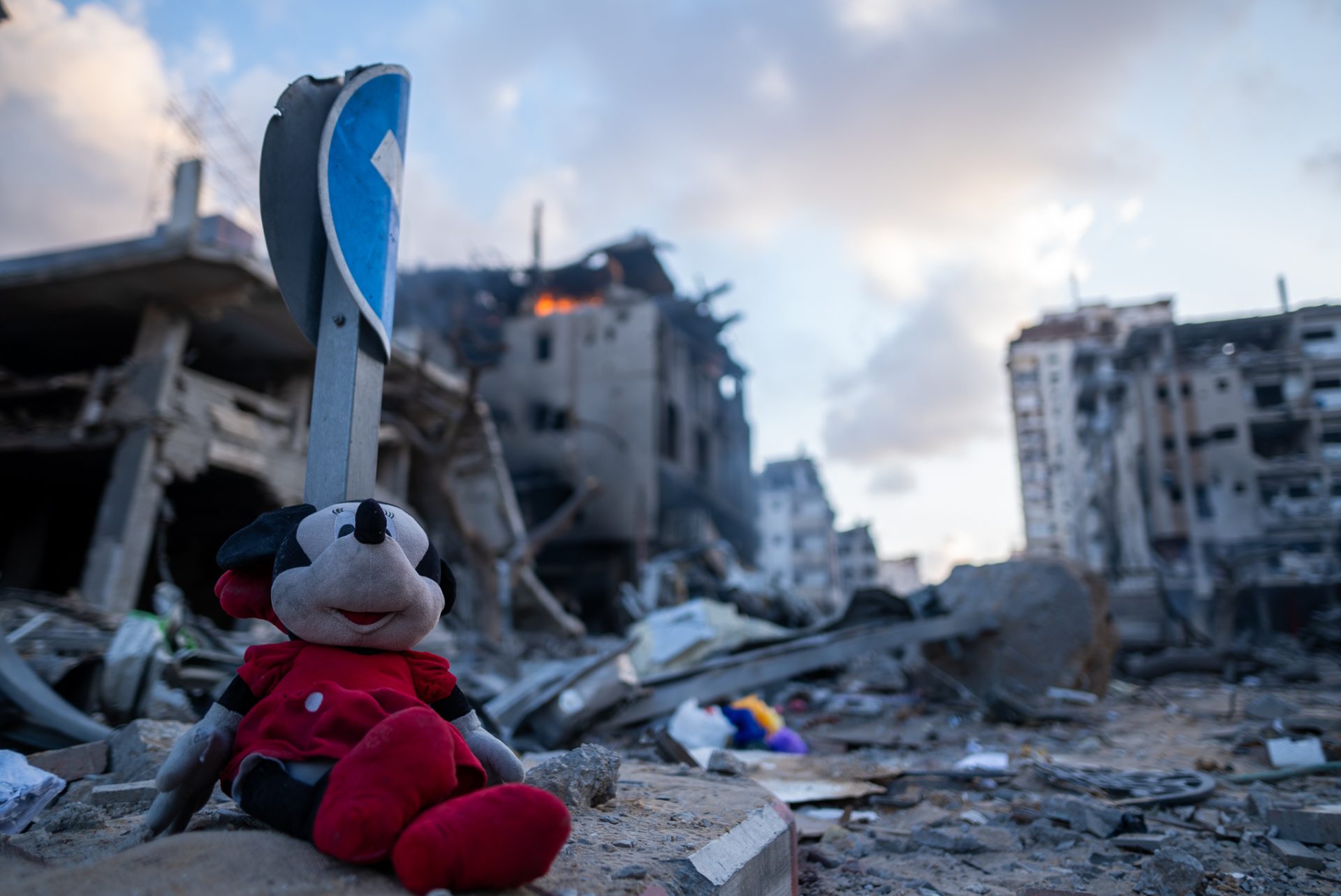 Ødelæggelser af Gaza, Palæstina, oktober 2023