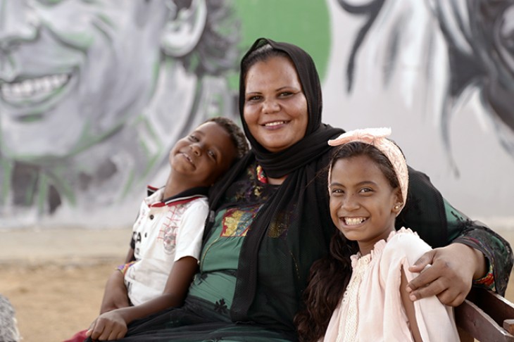 Fatma Amali og hendes børn