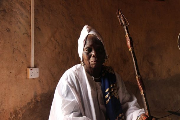 Tidjo Kpatu-Naa, kvindehøvding, Ghana